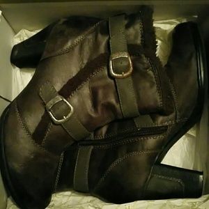 Cute cold weather ankle boots